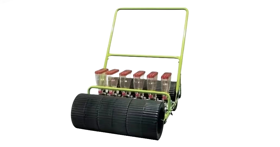 Hand-propelled vegetable planter-1