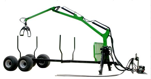 Timber Trailer Tipping dump for LT3000 2